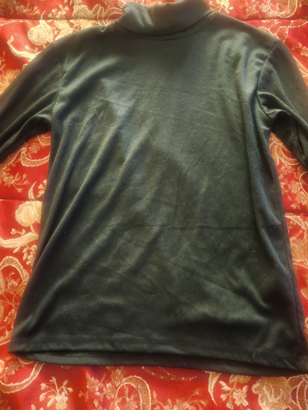 Men's Black Turtleneck